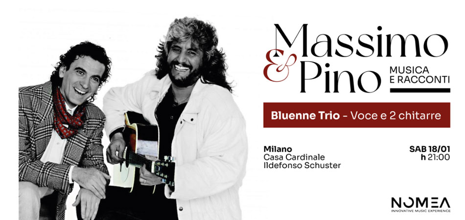 Concerto Massimo Troisi e Pino Daniele a Milano